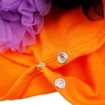 thumbnail image 3 of DPOIS 4Pcs Baby Girls Halloween Romper Bow Headband Leg Warmer Ribbon Shoes Outfits, 3 of 7