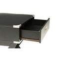 thumbnail image 3 of Fashionable Black Synthetic Wood Accent Table with Drawer for Living Room and Study 16" x 18" x 24", 3 of 6