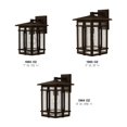 thumbnail image 3 of 1960OZ Hinkley Lighting Tucker - One Light Outdoor Wall Mount in Transitional and Craftsman Style - 7 Inches Wide by 11.5 Inches High-Oil Rubbed, 3 of 4