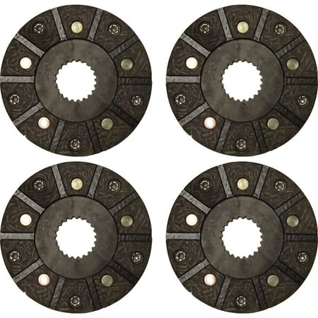 AM1828T Set of 4 Brake Discs For John Deere 40 420 430 440