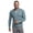 Iron Grey, variant on Men's Long Sleeve Waffle Henley