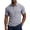 Gray-W9, variant on Homeyce Men's Short Sleeve Polo Shirts Collar Button Down Shirts Casual Lightweigt Fashion Work Polo Sweater Solid Color Short Sleeve Golf Shirt,Brown XL