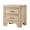 Natural, variant on Nightstand Made of Pine & Veneer with Clean Design / Suit Any Bedroom Style