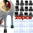 thumbnail image 2 of Non-slip Silicone High Heel Protector Covers High Heels Protective Stoppers Wearable Silence Heel Cover Shockproof Accessory black XX 4PCS, 2 of 6