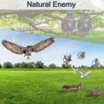 thumbnail image 5 of 2pcs Owl Bird Scarer With Reflective Tape Bird Deterrent Bird Repellent Devices To Scare Birds Pigeons Away For Garden Roofs Patio Windows Balcony Tre, 5 of 5