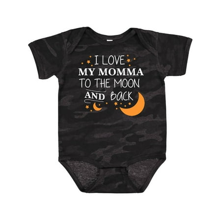 

Inktastic I Love My Momma to the Moon and Back Gift Baby Boy or Baby Girl Bodysuit