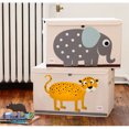 thumbnail image 4 of 3 Sprouts Poubelle Pliante pour Enfants, Léopard et Ours (2 Pack), 4 of 8