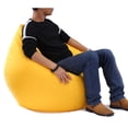 thumbnail image 2 of PENGXIANG Housse de Canapé Paresseux Couleur Solide Imperméable Sac de Rangement Oreiller Non Rempli, 2 of 6