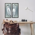 thumbnail image 3 of Stupell Industries Nautical Egret Portraits Animals & Insects Painting Black Framed Art Print Wall Art, 10 x 24, Set of 2, 3 of 10