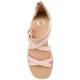 thumbnail image 5 of Brinley Co. Womens Caged Wedge Sandals, 5 of 8