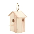 thumbnail image 3 of Nesting Box, Wooden Window Bird House Easy To Observe From The Inside  Sound Insulation Effect  For Yard For Outdoors For Home For Garden, 3 of 8