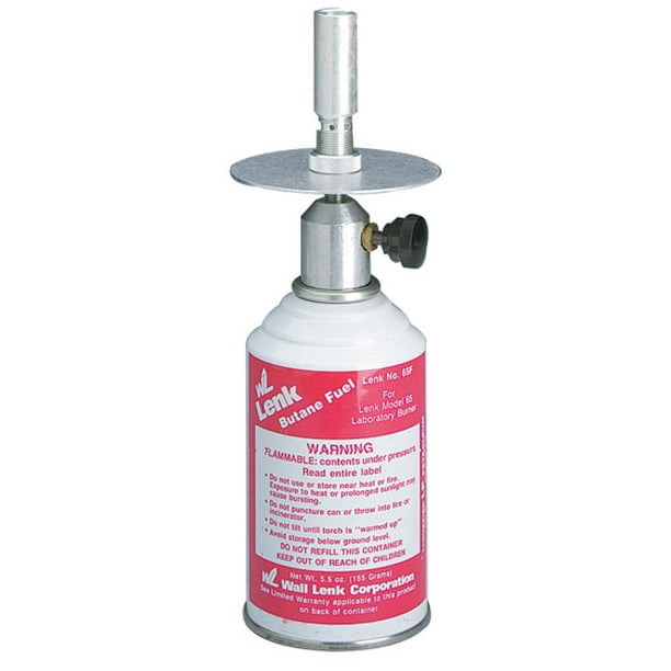 1008198 PT 65F Fuel Replacement Can 5.5ozFOR Lab Burner Butane Cn Made