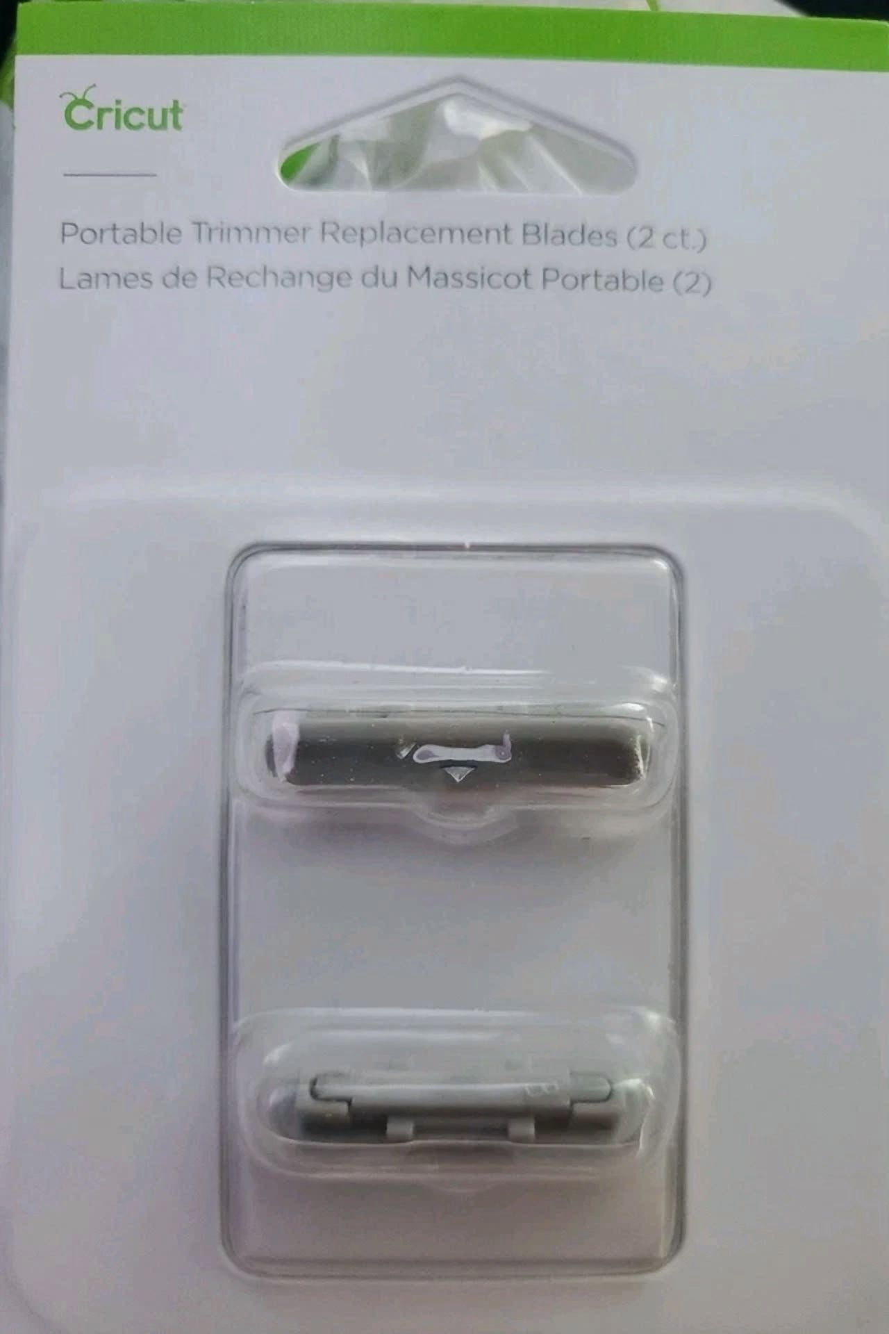 Cricut Portable Trimmer Replacement Blades - 2 Pk 2002675 Authentic