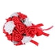 thumbnail image 5 of Ramo de novia PE Flores artificiales Ramo para boda Escenario Oficina Decoración del hogar Rojo brillante, 5 of 10
