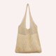 thumbnail image 4 of Bolsa Bolso de hombro tejido para mujer Bolsos de compras de gran capacidad (caqui) Tmvgtek Para estrenar, 4 of 6