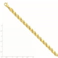 thumbnail image 2 of Solid 14K Polished Fancy S-Link Chain Bracelet / Anklet, 2 of 2