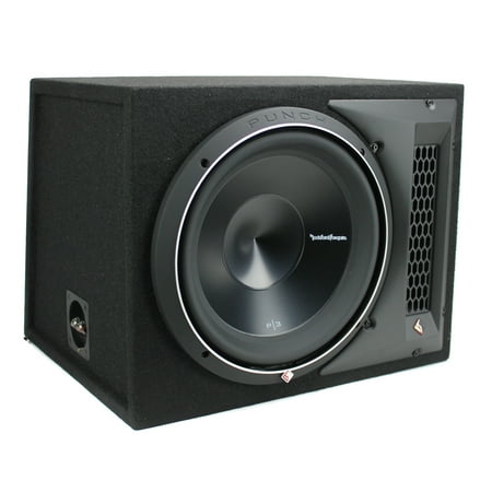 New Rockford Fosgate P3-1X12 12" 1200 Watt Single Loaded Subwoofer Sub Enclosure