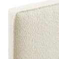 thumbnail image 5 of Headboard, Queen Size, Cream Off White, Fabric, French Bedroom, Modern Contemporary HB36845, 5 of 8