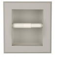 thumbnail image 2 of Typhon Recessed Solid Wood Toilet Paper Holder 7 x 8.5, Primed Gray, 2 of 13