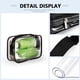 thumbnail image 3 of Bolsas de maquillaje transparentes, paquete de 2 bolsas de aseo en 2 tamaños, bolsas de aseo transparentes para viajar, bolsas de cosméticos transparentes para llevar en el aeropuerto, bolsa, 3 of 5