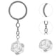 thumbnail image 2 of 2 llaveros creativos de moda con forma de cubo de hielo, anillos para llavero de coche y organizador de llaves, accesorios para llaveros., 2 of 7