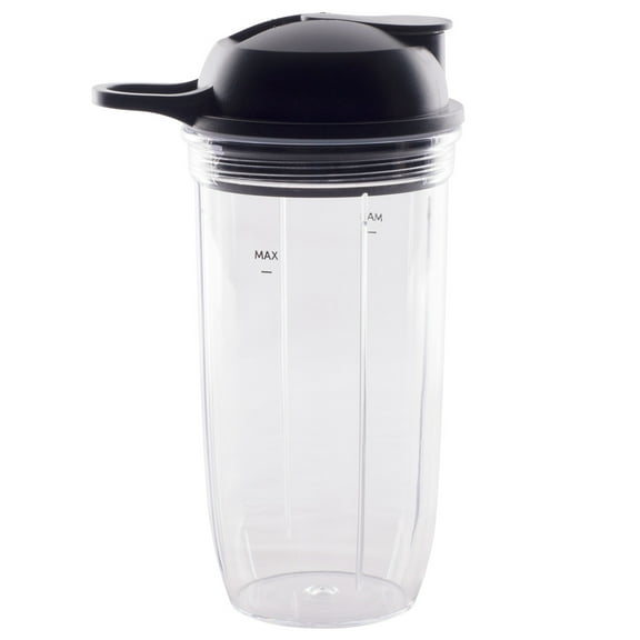 24 oz Cup and To-Go Lid Replacement Parts Compatible with NutriBullet Pro 1000, Combo and Select Blenders