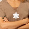 thumbnail image 4 of Masteelf 20pcs DIY Snowflake Decoration Patches for Clothes Iron On or Sew On Winter Themed Embroidered Appliques for Christmas Outfits, 4 of 8