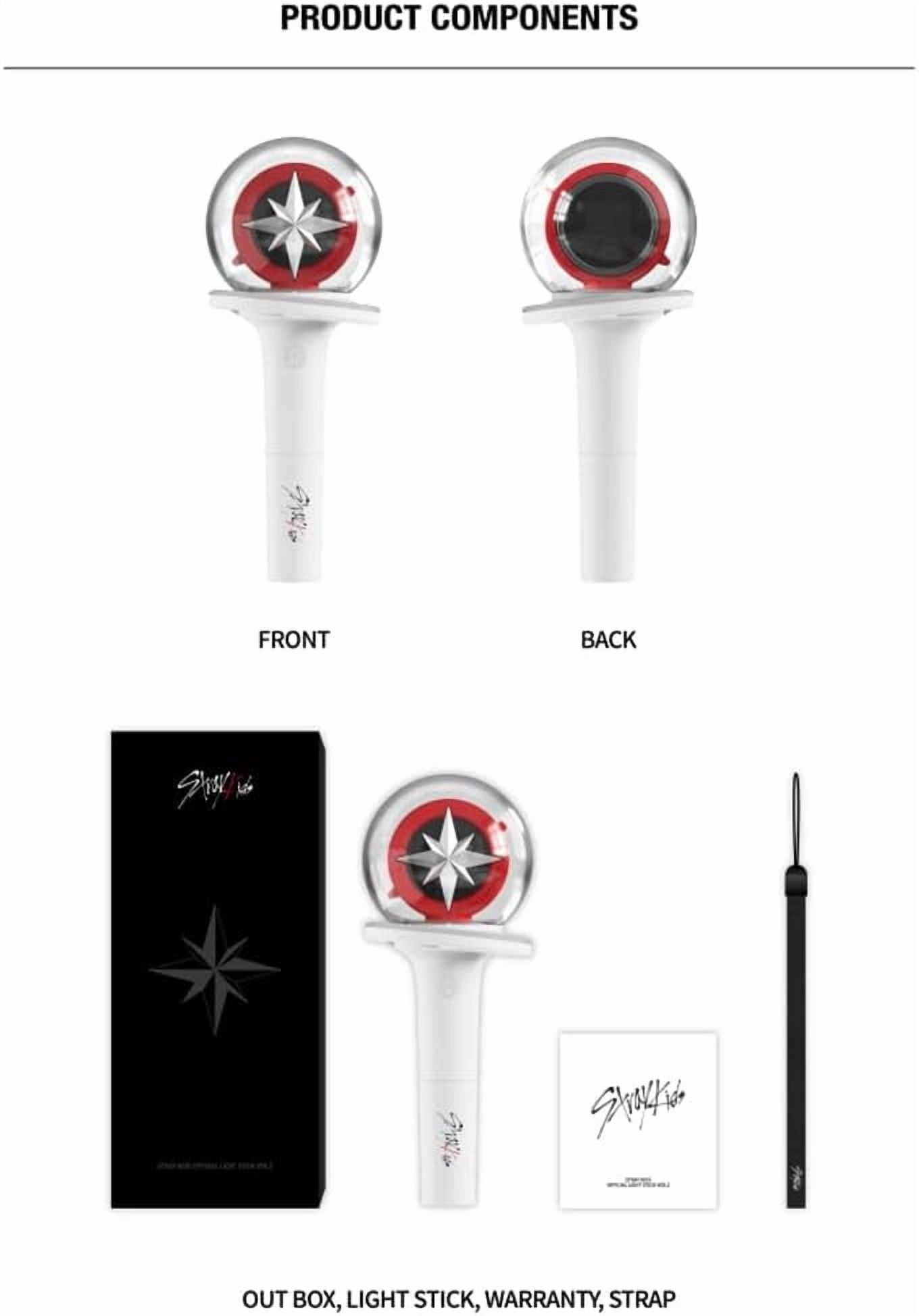 Stray Kids Lightstick Ver 2 SKZ Concert Fan SKZ Support Stick Comes with Keychain