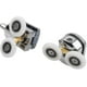 thumbnail image 1 of Shower Door Roller, 4 Double Rollers Shower Door Sliding Rollers Door Replacement Wheel For Shower E, 1 of 2