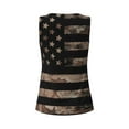 thumbnail image 5 of Picia American Flag with Desert Camouflage Pattern Women's Workout Tank Top,Breathable Activewear,Slim Fit Athletic Top,Versatile Workout Moisture-wicking top-Large, 5 of 9