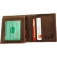 thumbnail image 4 of Top Grain Leather Wallet L-Fold ID Card Case Holder Wallet RFID Blocking Wallets for Men, 4 of 9