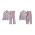 thumbnail image 2 of Guardoinrt Cotton Comfortable Fit Ladies Short Pyjamas Set - Flattering And Various Colors Sexy Soft Ladies Short Pyjamas Sets B6804 L,1 2Set, 2 of 6