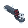 thumbnail image 1 of Tow Hitch TOPTOW Ball Mount Kit 2" Ball 5/8" Pin Matte Black, 1 of 6