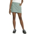 thumbnail image 3 of Eddie Bauer Women's Christine Build-in Shorts Cargo Pockets Stretch Skort (Green, L), 3 of 5