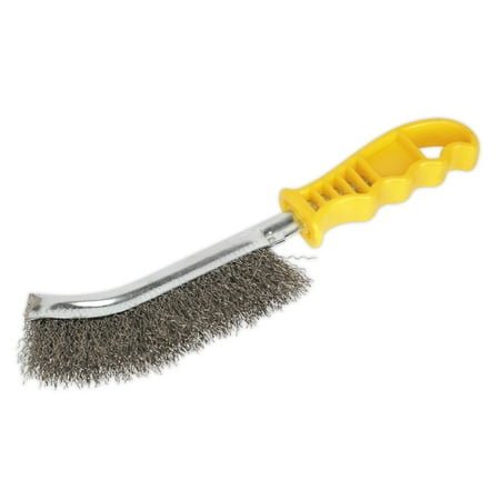 

Sealey Wb05Y Wire Brush Stainless Steel Plastic Handle