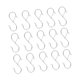 thumbnail image 3 of 15 ganchos metálicos resistentes en forma S, , modernos y multifuncionales para toallas oficina, cucharas, sartenes y utensilios, 3 of 8