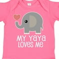 thumbnail image 4 of Inktastic My Yaya Loves Me Grandchild Boys or Girls Baby Bodysuit, 4 of 5