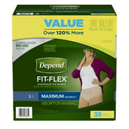 Poise Incontinence Pads, Maximum Absorbency, Long, 84 Count - Walmart.com
