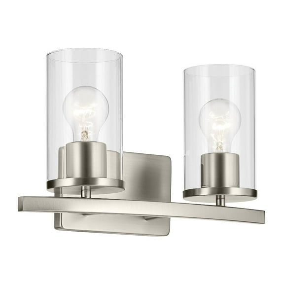 Kichler Lighting Crosby Bath Vanity Light Crosby - 45496NICLR - Modern Contemporary