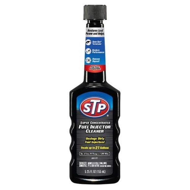 Limpiador de inyectores de combustible STP, paquete de 6 botellas de 155 ml