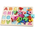 thumbnail image 5 of Rompecabezas de madera del alfabeto YONGSHENG Tablero ABC para niños de 3 a 5 años, 5 of 5