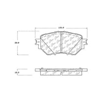 Centric 105.1759 Brake Pad