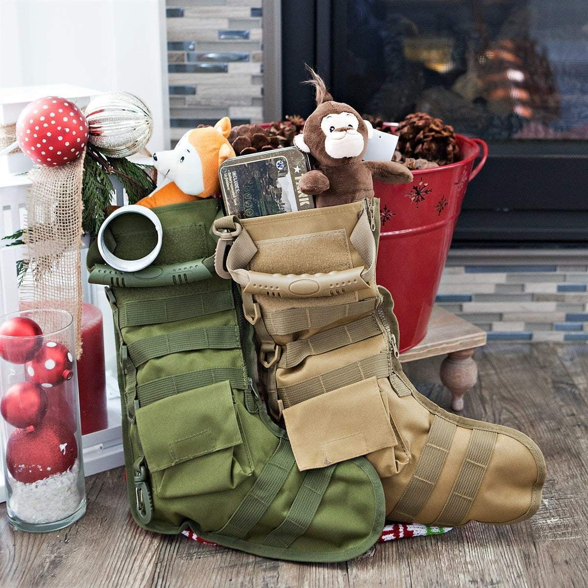 SPECTER GEAR 671 US MILITARY OLIVE DRAB TACTICAL CHRISTMAS STOCKING X-MAS USA 