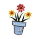 thumbnail image 4 of Estaca de jardín para macetas, decoración 2D, accesorio práctico, decoración de hierro, bienvenida Azul, 4 of 9