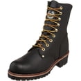 thumbnail image 1 of Georgia Bottes de Travail pour Hommes 8 Pouces Noir Sans Embout en Acier, 1 of 7