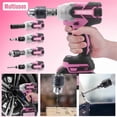 thumbnail image 4 of Llave De Impacto 1/2 Sin Escobilla,kit Impacto Llave 4en1 Rybo 21V, 4 of 6