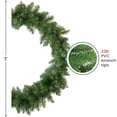 thumbnail image 3 of Northlight Buffalo Fir Artificial Christmas Wreath - 36" - Unlit, 3 of 3