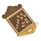 thumbnail image 4 of Juego de puente de cola con agujeros traseros para mandolina de guitarra Box Dorado Yuyangstore Mandolin Tailpiece Bridge, 4 of 8