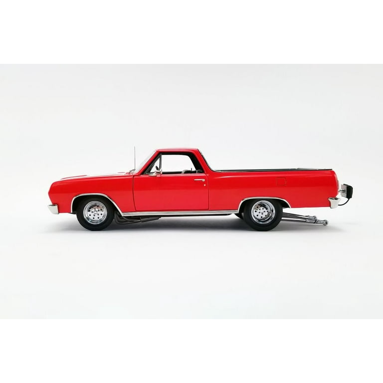 1965 Chevy El Camino, Red and White - Acme A1805411 - 1/18 scale Diecast Model Toy Car