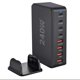 thumbnail image 3 of 240w Usb-c 8 puertos Pd Pd3.0 Qc3.0 Carga rápida para Pro/air 15 14 13 Pro Max Negro (eu), 3 of 5